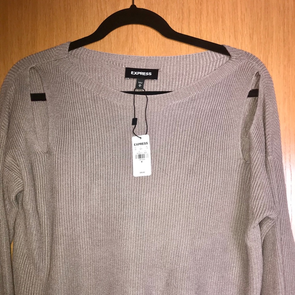 Light Brown Knit sweater from Express!